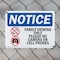 Signmission Family Viewing Only Please No, 18 in W x Rectangle, Plastic OS-2PACK-NS-P-1218-L-12479 - alternate 3